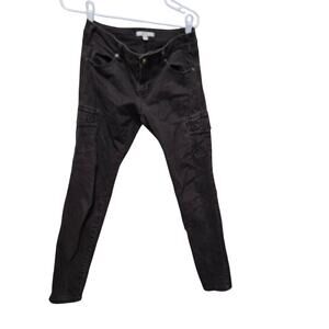 Cabi Brown Cargo Skinny Pants Style 952 Size 4